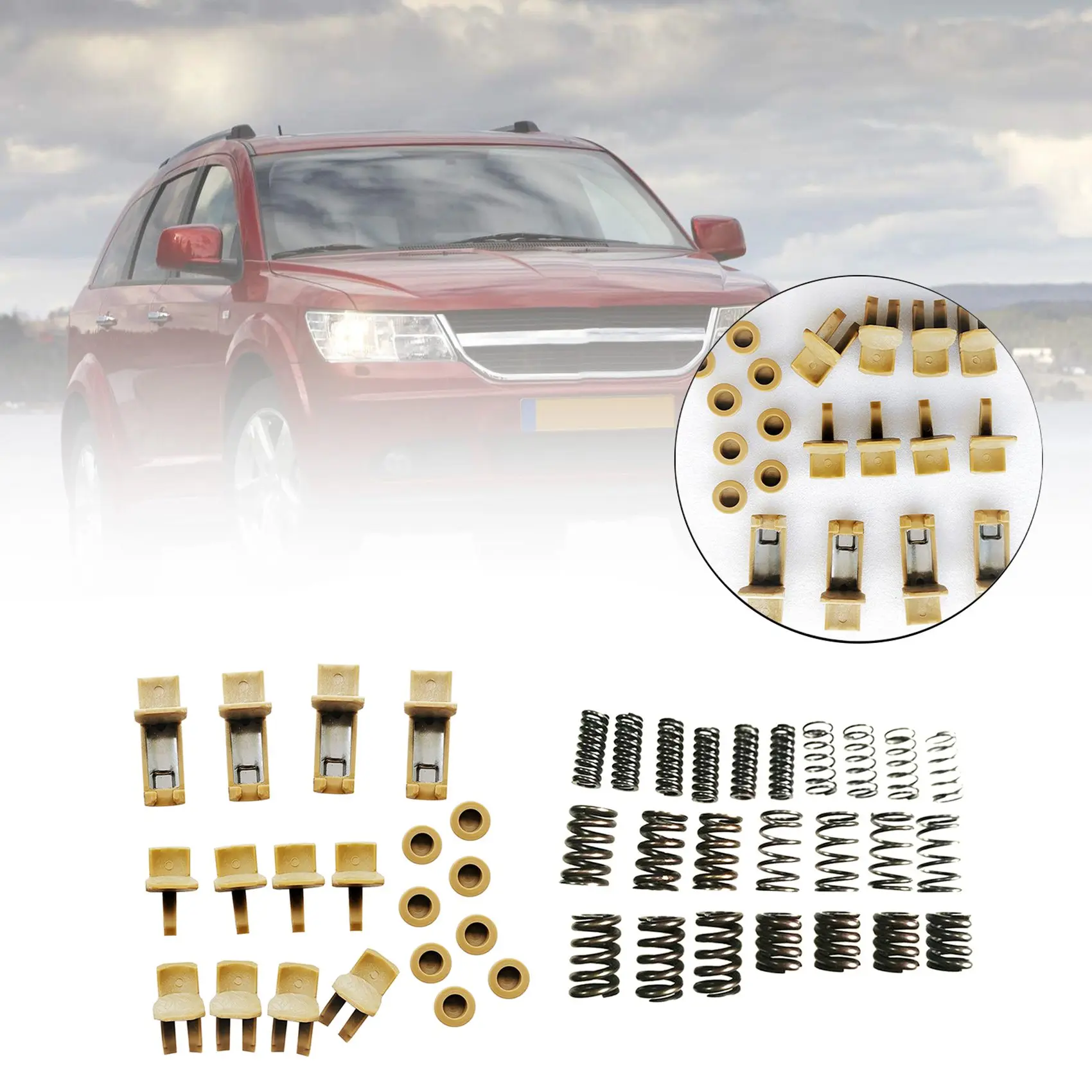 

1Set 6DCT450 MPS6 Auto Gearbox Clip Kit&Shock Spring Kit For Land Rover Volvo Mondeo Transmission Clutch Repair Parts