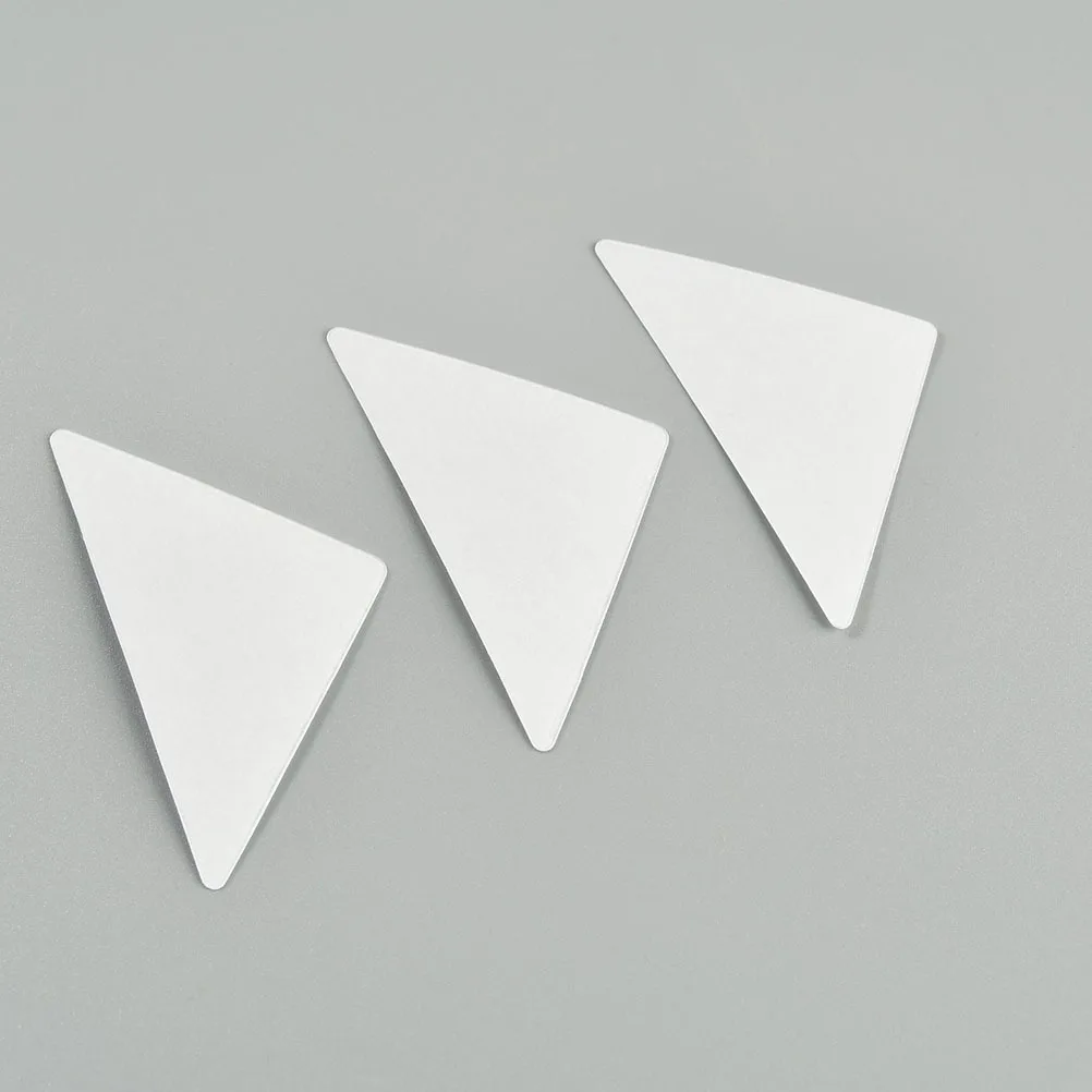 120 peças permanece para homens e mulheres camisa gola suporte triângulo inserção reforço vestido camisa shaper coleira de plástico suporta