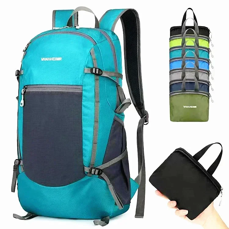 Lightweight Packable Backpack Foldable Hiking Backpacks Water Resistant Compact Folding Daypack for Travel