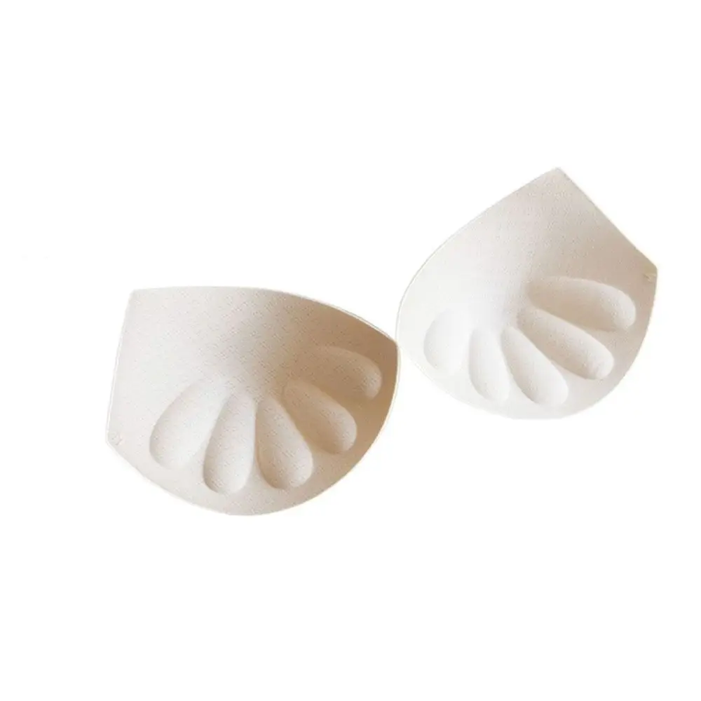 Removeable For Women Bikini Swimwear Inserts Swimsuit Breast Bra Padding Latex Bra Pad Chest Enhancers Intimates Accessories