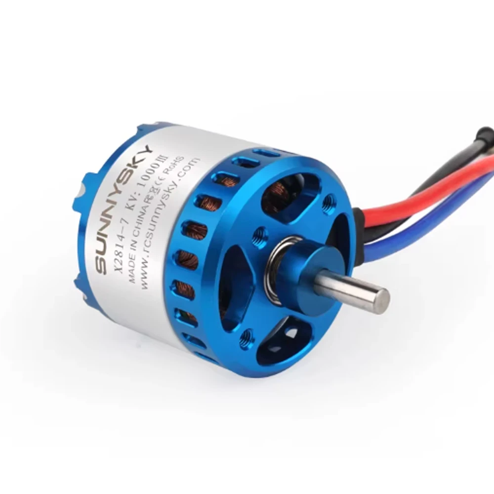 

Бесщеточный двигатель Sunnysky Motor X2814 3-го поколения для радиоуправляемых самолетов, планеров и дронов