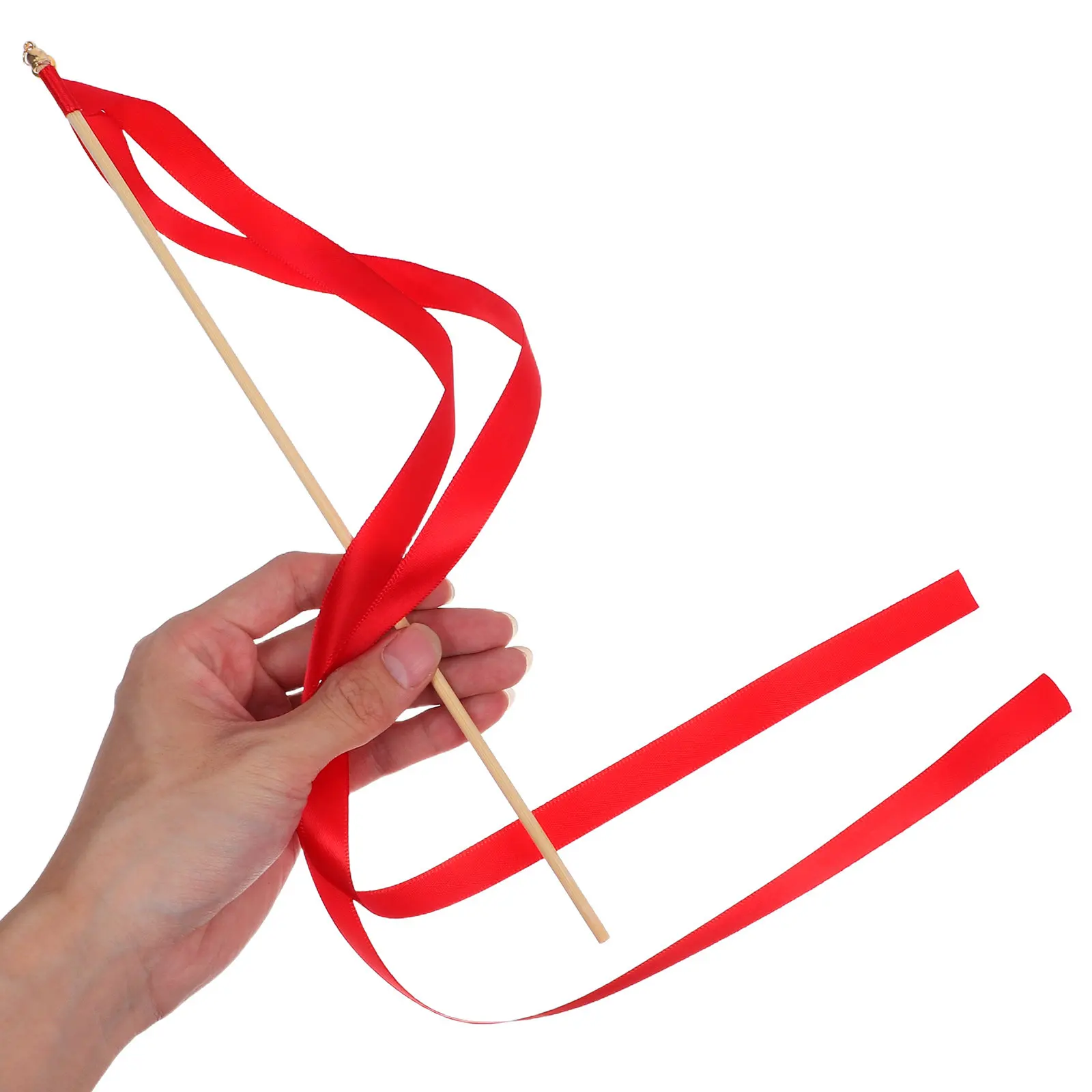 

20Pcs Wedding Wands with Bells Ribbon Streamers Fairy Wand Props for Wedding Send Off Party Favors Bridal Shower Decorations