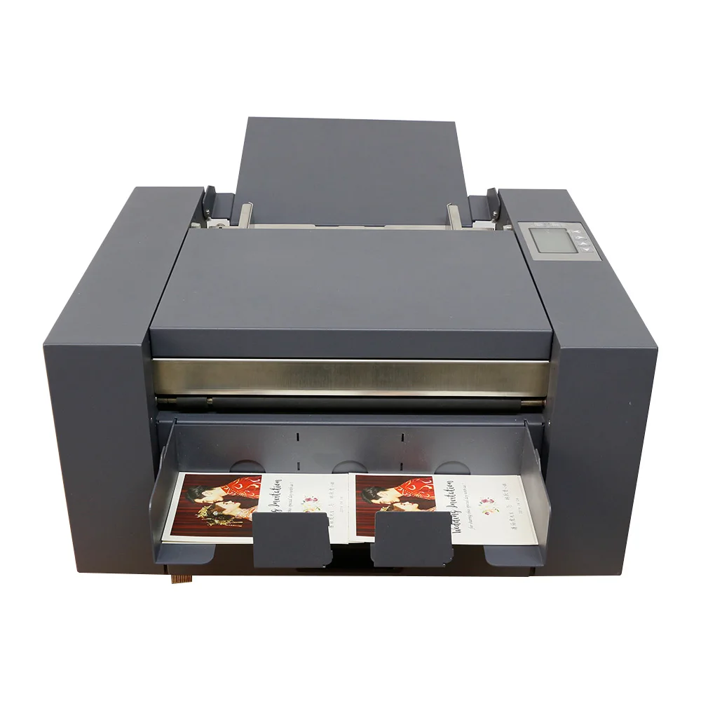 Fully Automatic Compact Paper Pressing Safe Operation Cardboard Cutting Machine