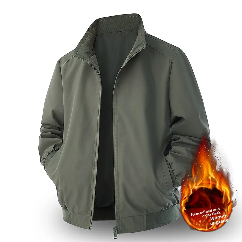 

Large Size Winter Baseball Jacket Men's New Windbreaker Outdoor Workwear Baseball Collar Streetwear Jacket Men Clothing M-5xl