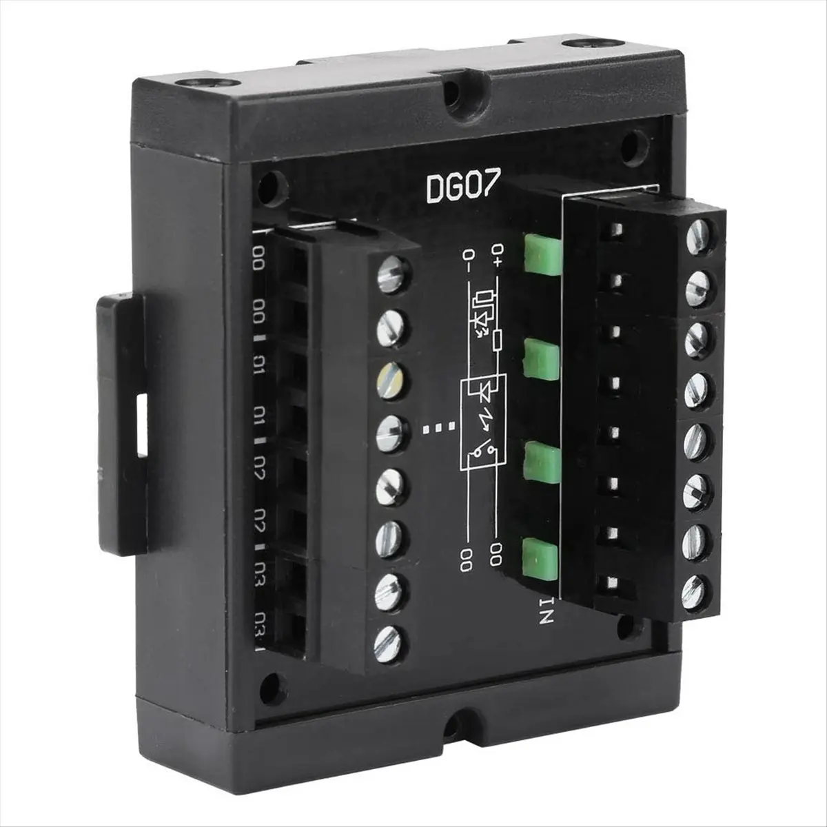 AA19 DG07 Level Converter, 4-Channel NPN to PNP Signal Conversion Level Converter Wide Voltage 10-28V
