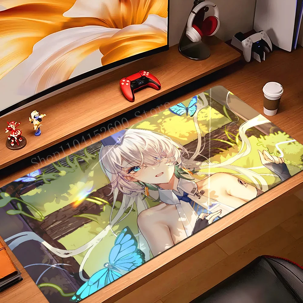 Nikke The Goddess of Victory  Mousepad Mouse Mat Desk Mat With Pad Gaming Accessories Prime Gaming XXL Keyboard Pad