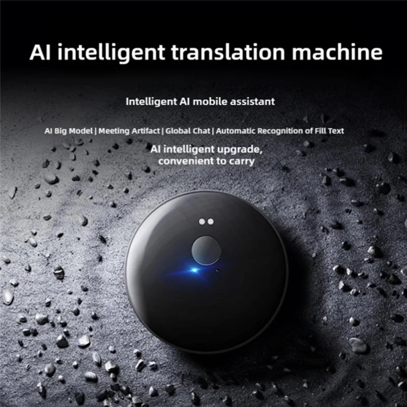 AA60-AI 102 Intelligent AI Mobile Assistant 50 Languages Bluetooth Voice Translator Audio Photo Recognition Translation