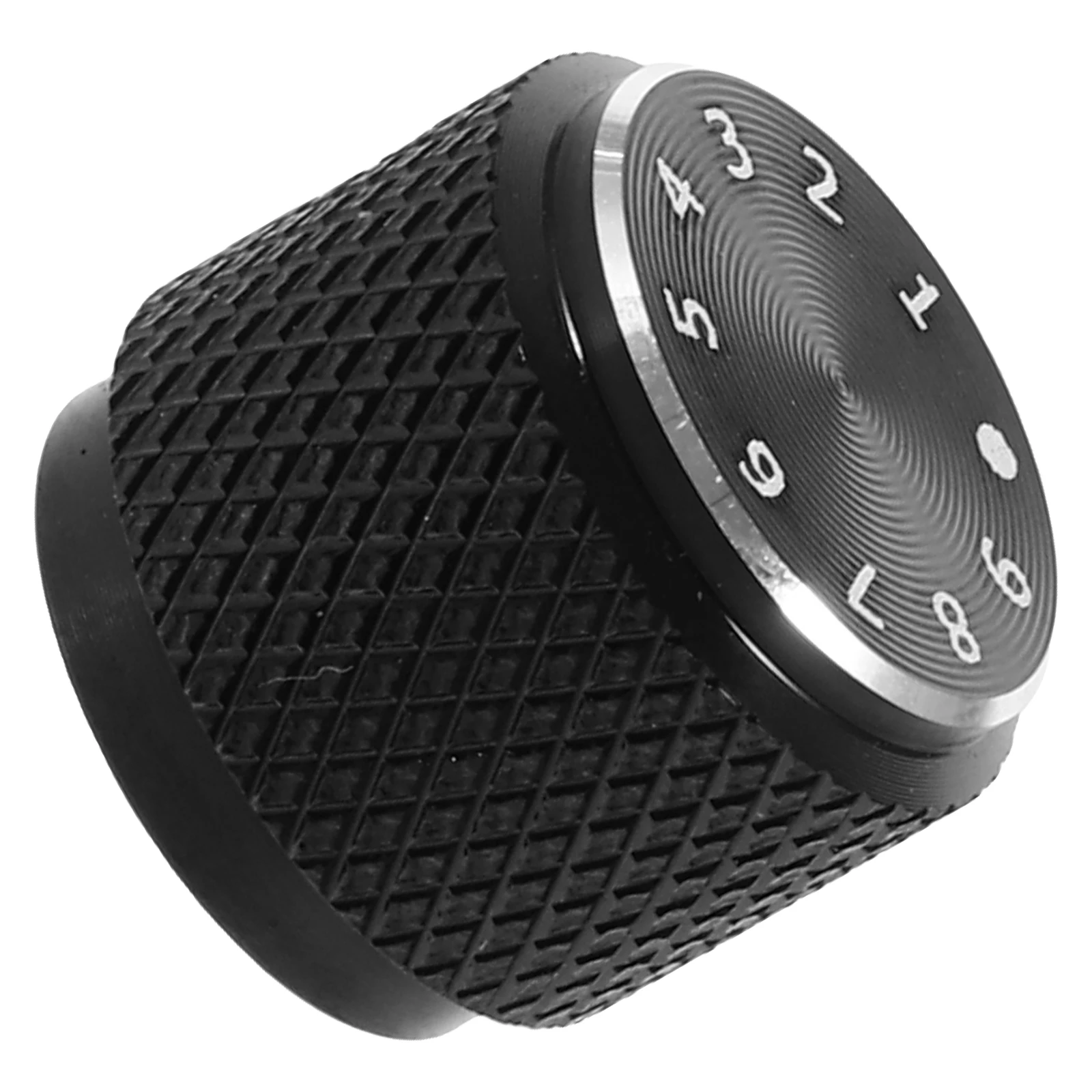 

Anti Slip Potentiometer Knob Black 125x11 Digital Marking Control Knobs for Guitar Bass Amplifier Volume