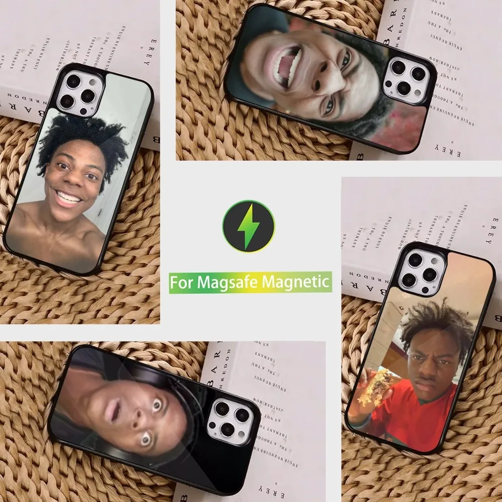 

Funny I-IShowSpeed Youtuber Phone Case For iPhone 16,15,14,13,12,11,Pro,Max,Plus,Mini, Magsafe,Magnetic Wireless Charging Case