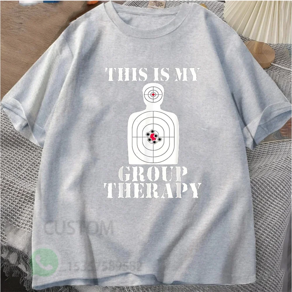 Funny Pro Gun Range Shooting Graphic Men's Summer T-Shirt Casual Tshirts Tops O-neck short-sleeved Tee T Shirts Streetwear