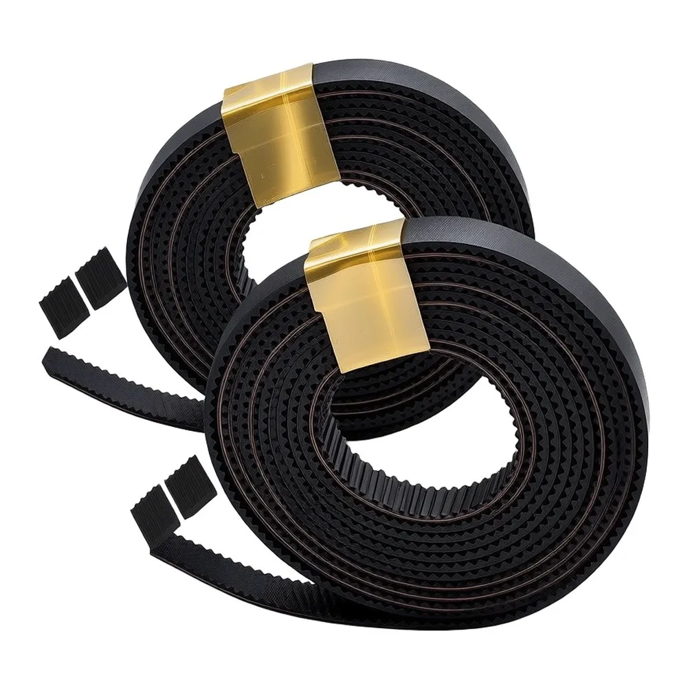 Replacement For XY Timing Belts for X2D For 3D Printer 1424mm 1.5GT-7mm Rubber Glass Fiber Nylon Construction with Clips