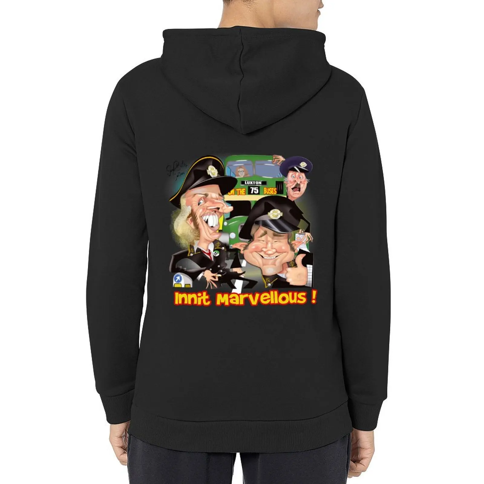 

On The Buses Cartoon Hoodie men clothing korean autumn clothes men wear korean style clothes hoodie graphic