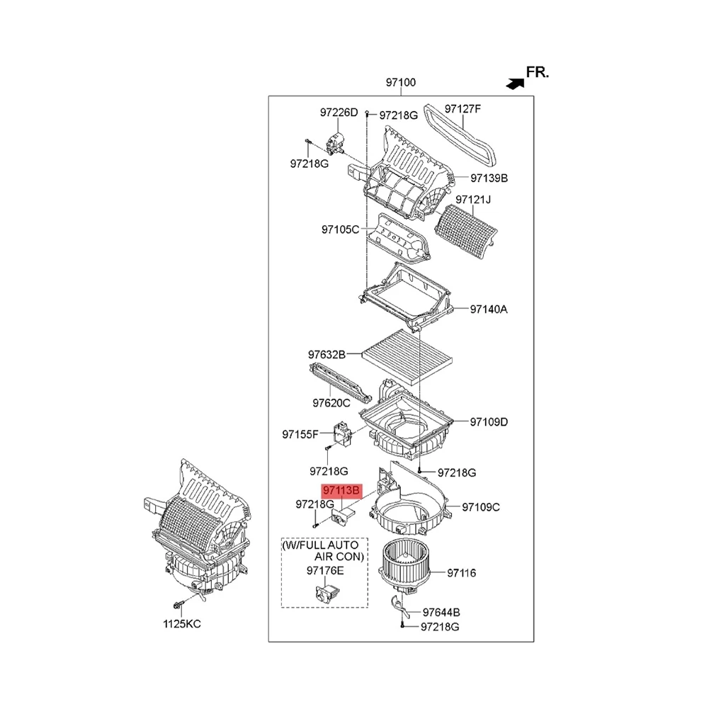 LICE-1 Stück Klimaanlage Heizung Geschwindigkeitsregulierungswiderstand für IX25 Accent für KIA KX7