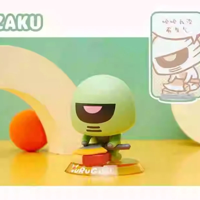 BANDAI YuRuGun GUNDAM, забавная кукла, слепая коробка, каваи, подарки на день защиты детей, экшн-фигурка, модель игрушки