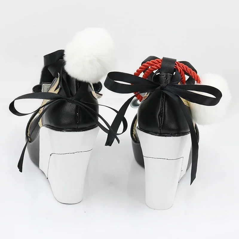 Gioco Honkai Impact 3 Shang Scarpe Cosplay Li Sushang Puntelli Cosplay Stivali di Carnevale di Halloween Scarpe in PU su misura