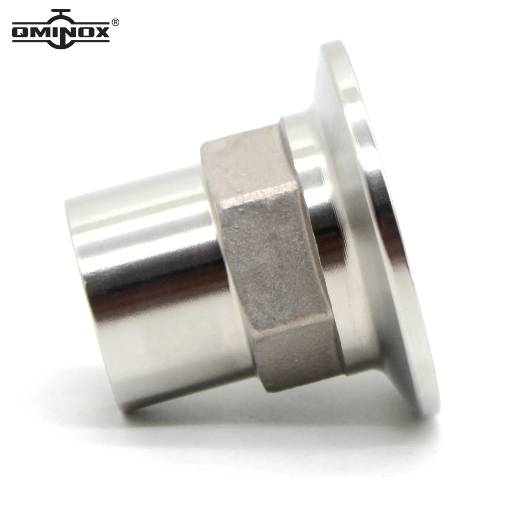 SS304 SS316L Stainless steel Tri clamp BSPT Female adatper Food Grade Precision casting quick-fitting hexagonal Female DN15-50