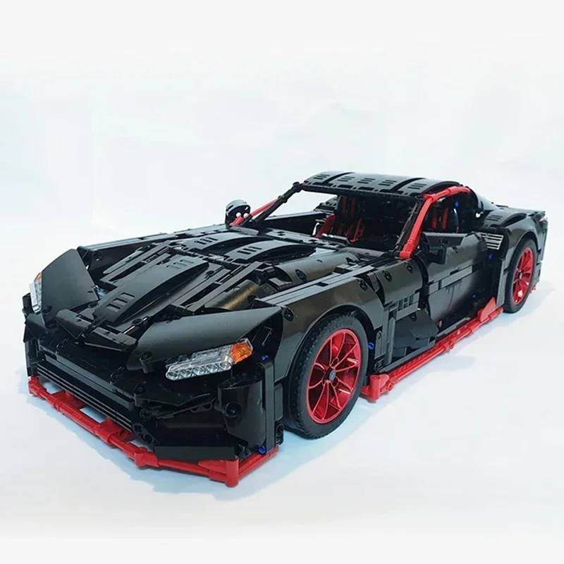 Moc اللبنات سلسلة السيارات الخارقة سرعة بطل GTD الطوب الفني لتقوم بها بنفسك تجميع ألعاب البناء لهدايا عيد الأطفال