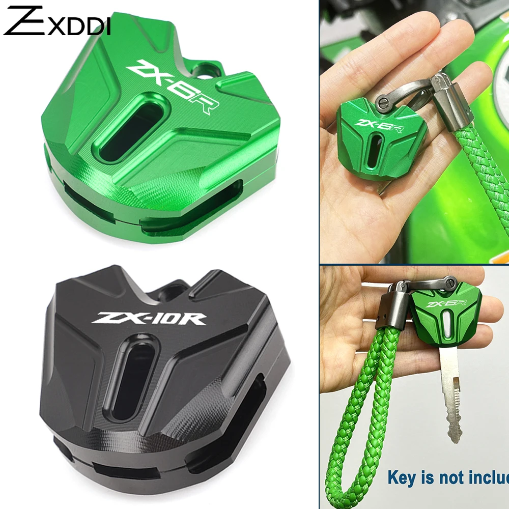 

For Kawasaki Ninja ZX6R ZX10R ZX-6R ZX-10R zx6r zx10r 2017-2024 Motorcycle Accessories KeyCase Key Shell Cover KeyChain Key ring