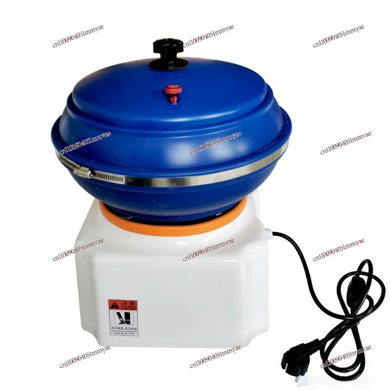 12 Inch Medium Vibration Polishing Machine Vibratory Tumbler for Jade Stone Polishing Bench Top