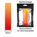 Red to orange