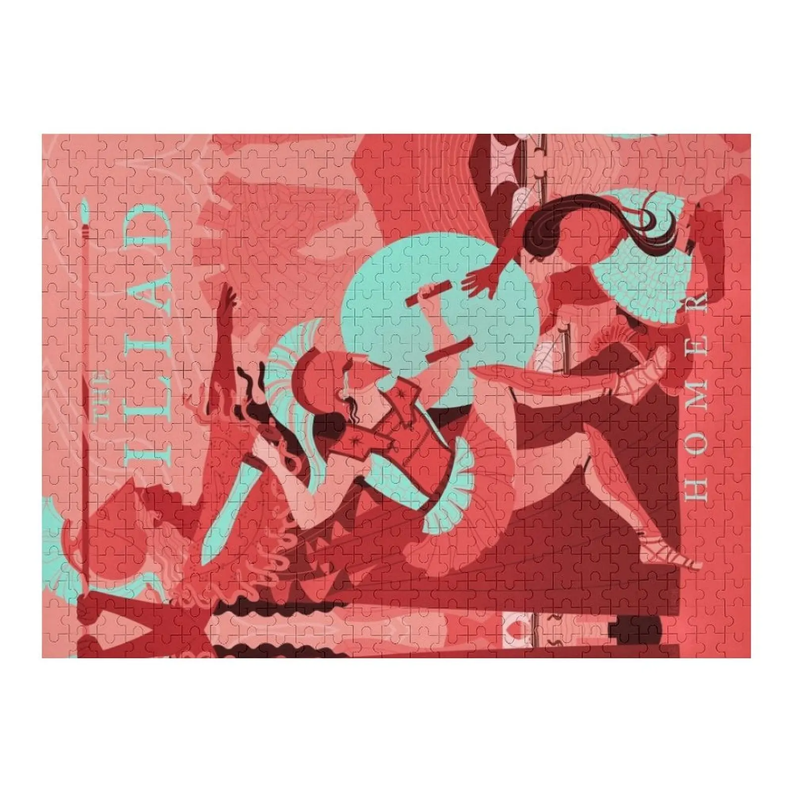 

The Iliad Jigsaw Puzzle Wooden Adults Customizable Child Gift Photo Custom Custom Child Puzzle