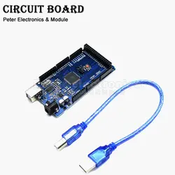 MEGA2560 MEGA 2560 R3 (ATmega2560-16AU CH340G) AVR USB board Development board MEGA2560 for arduino  Circuit Board IC part 100%