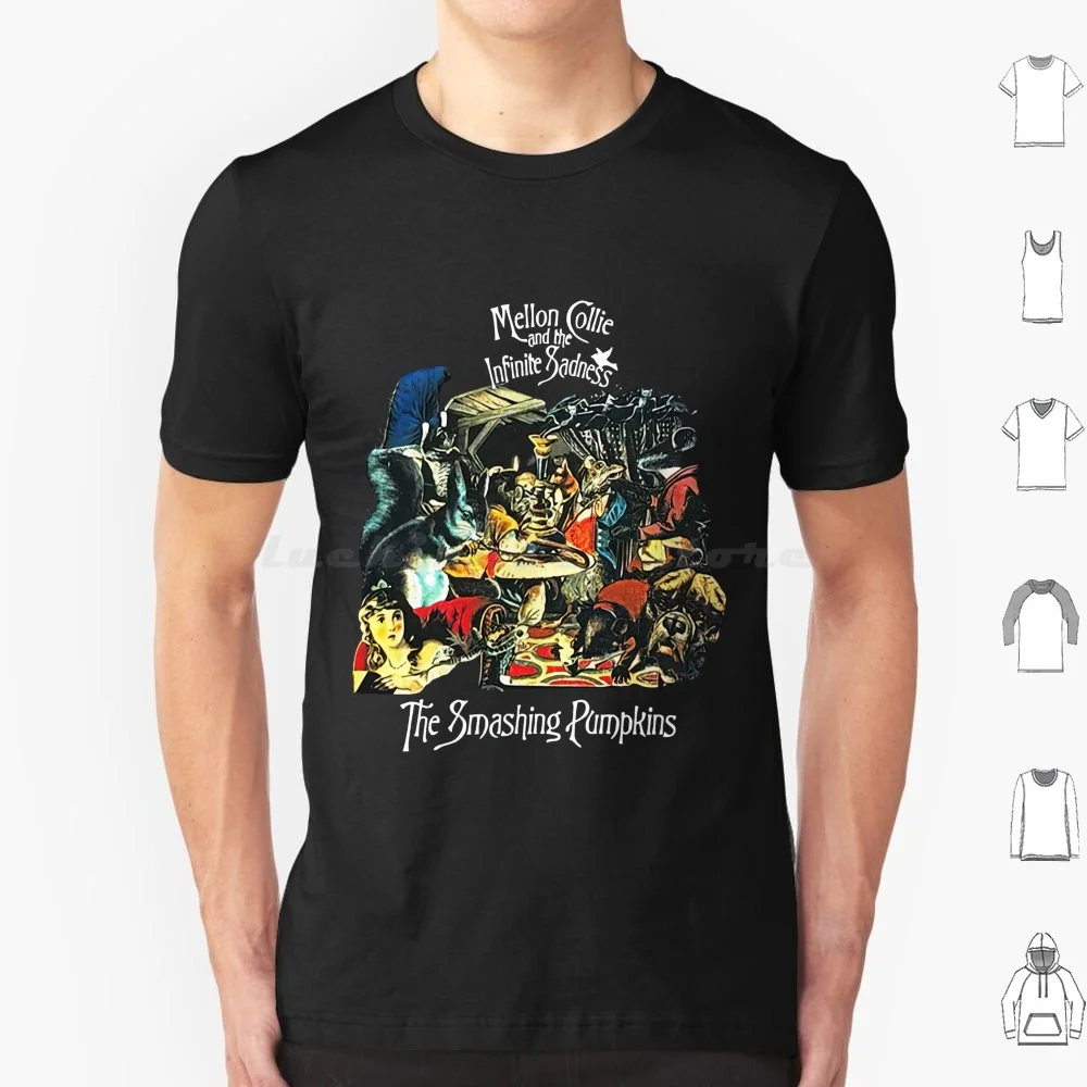 Smashing Pumpkins-Mellon Jumble T Shirt 6xl Cotton Cool Tee The Smashing Pumpkin Pumpkins Smashing Smashing Pumpkins 90s Music