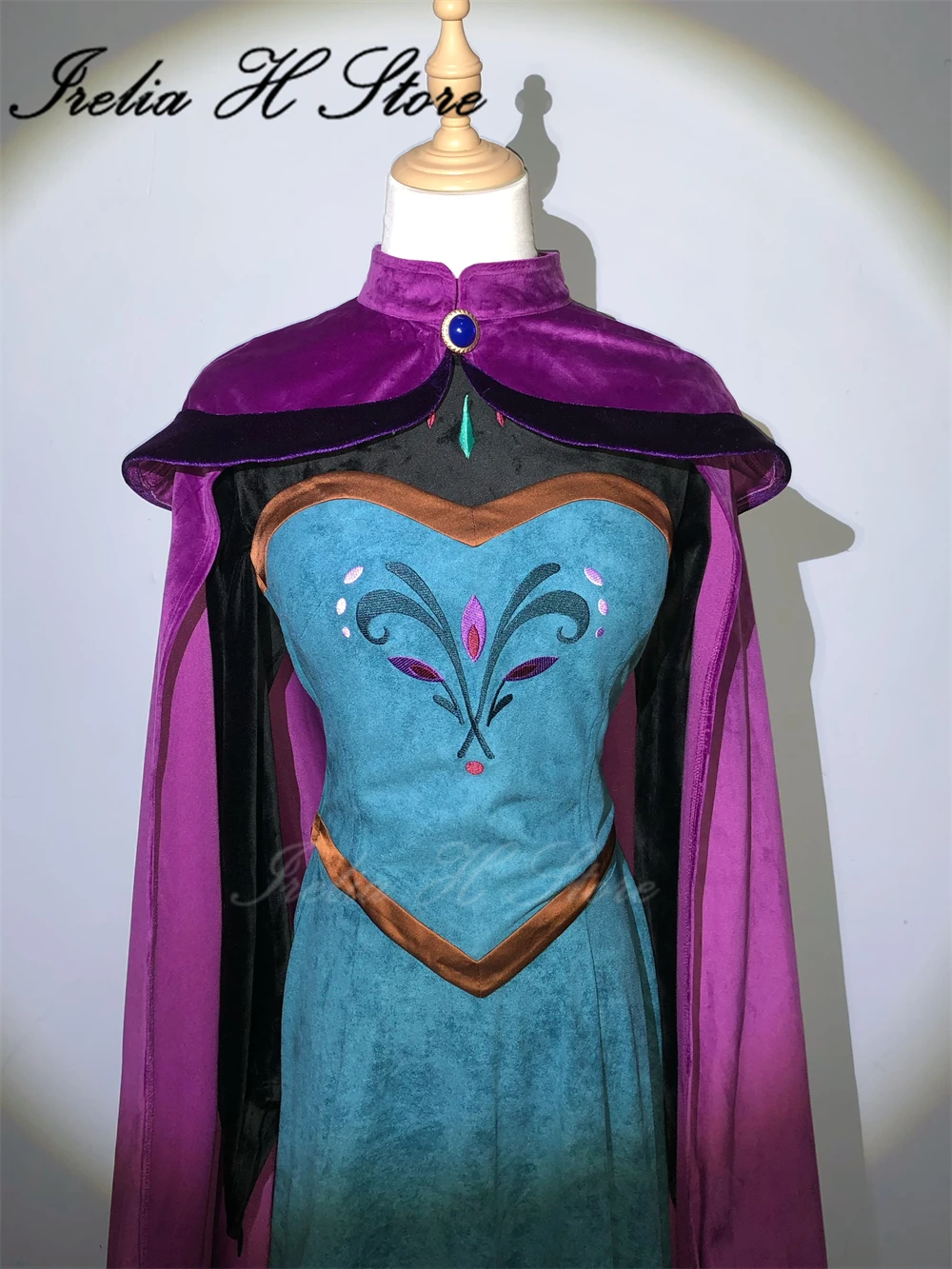 Irelia H Store Vorverkauf Prinzessin Elsa Cosplay Kostüm Halloween Kostüme Damen Anime Kleider