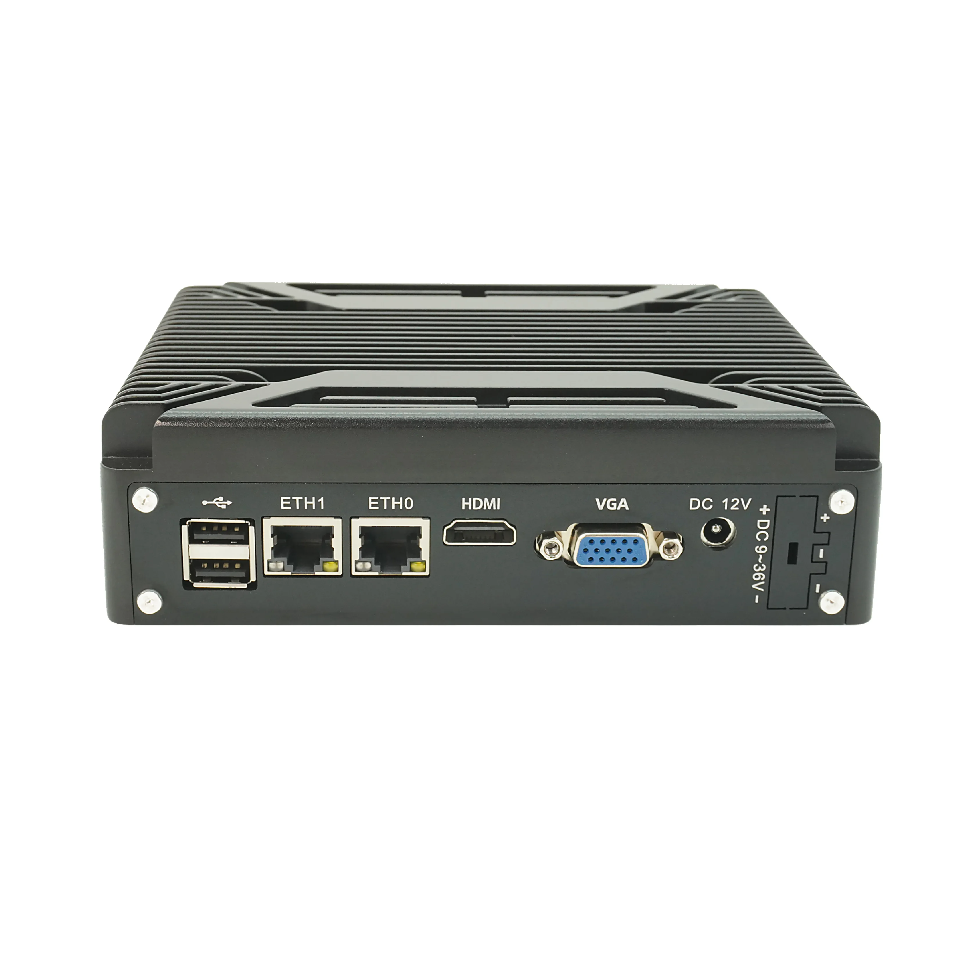 OEM Fanless Computer Desktop PC Barebone 12th Gen N100 Dual Lan Dual Com 6USB Linux windows11 Pro Industrial Mini PC