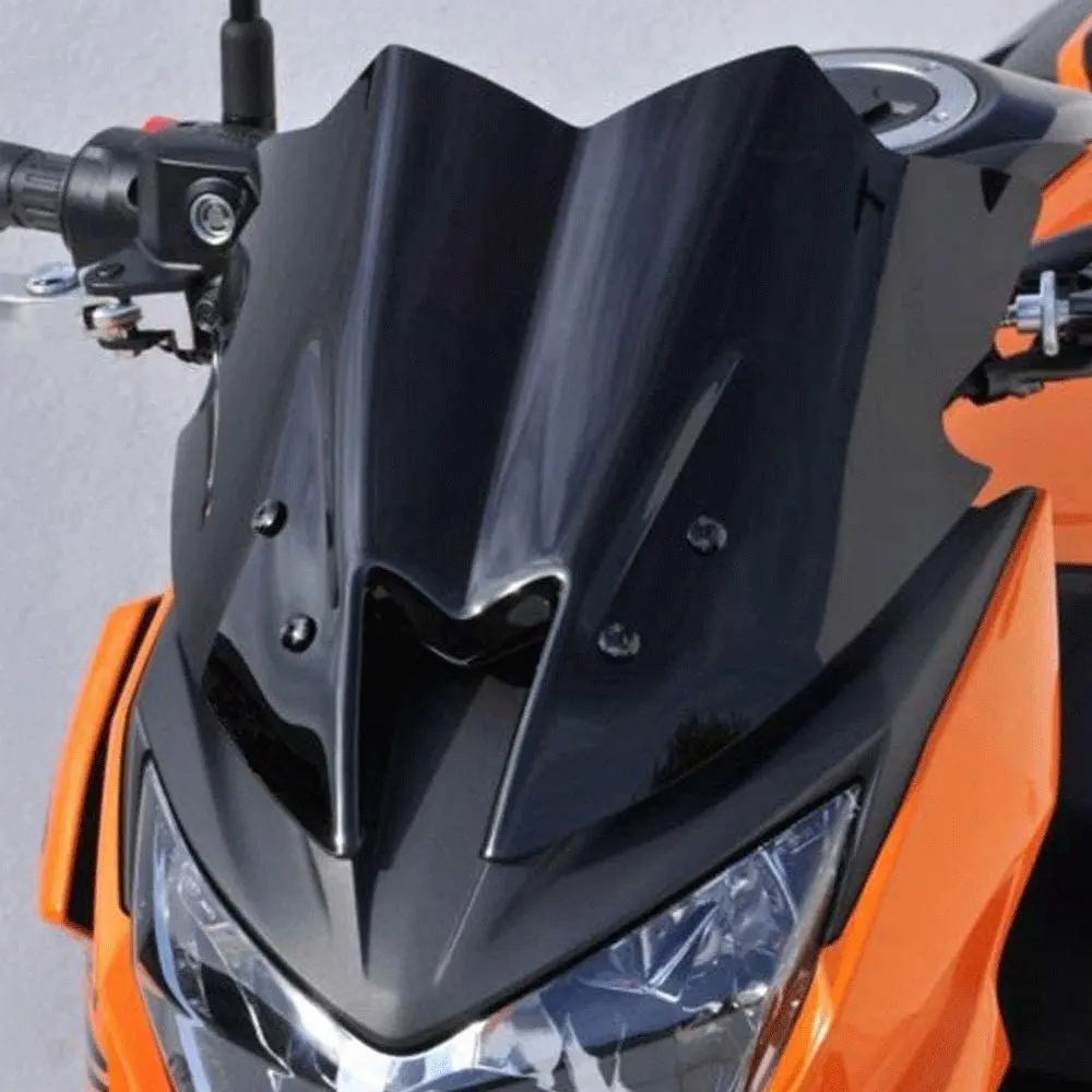 Motorcycle Black Windshield Viser VIsor for Kawasaki Z800 2012-2016