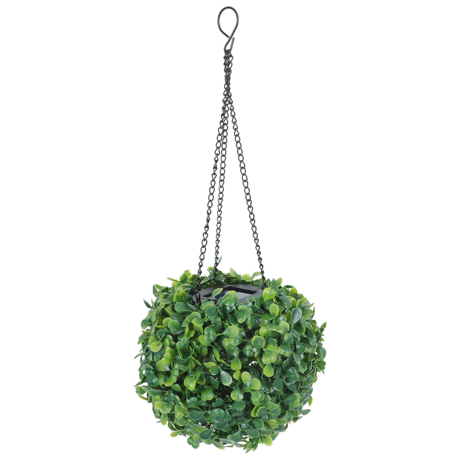 

7-8 Hours Solar Powered Hanging Flower Ball Rattan Led Decorative Outdoor Garden Lamp Efficient Charging Durable Light For Patio