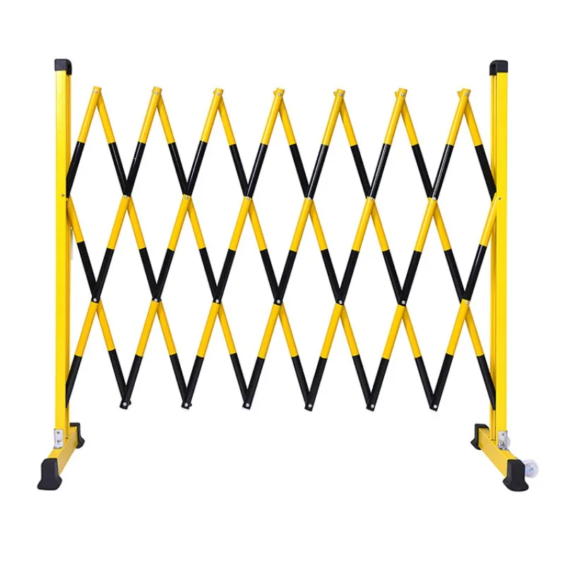 Insulation Retractable safety fence Foldable Fiberglass Electricity Construction School Customizable length
