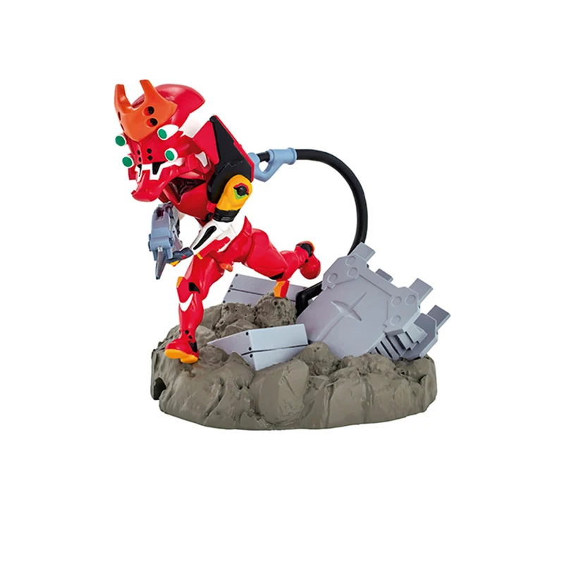 オリジナル EVA ネオン ジェネシス エヴァンゲリオン アニメ周辺グッズ おもちゃ 惣流・アスカ・ラングレー EVA-01 箱入り ガチャ アニメ アクション モデル フィギュア コレクション