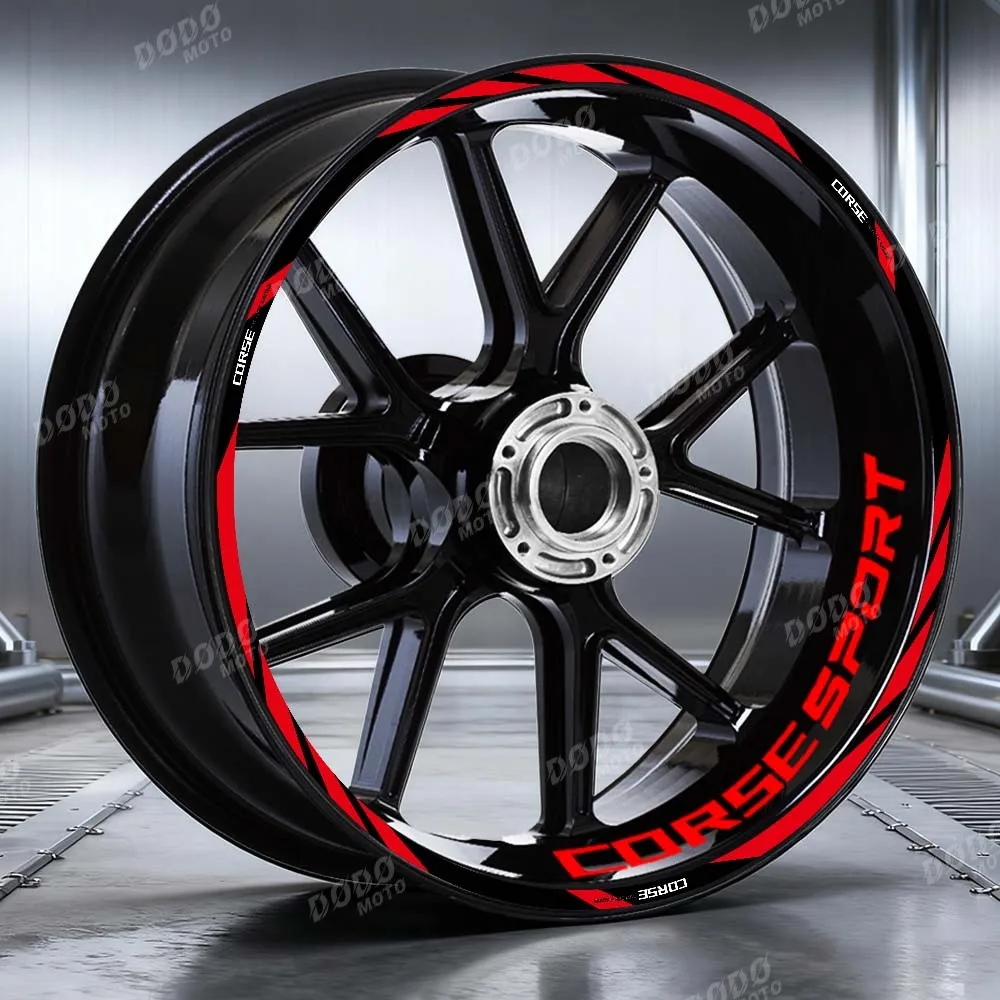 

Motorcycle Reflective Wheel Sticker 17"Rim Inside of Hub Decals For Monster 696 821 937 Diavel Multistrada 1260 1200 Panigale v4