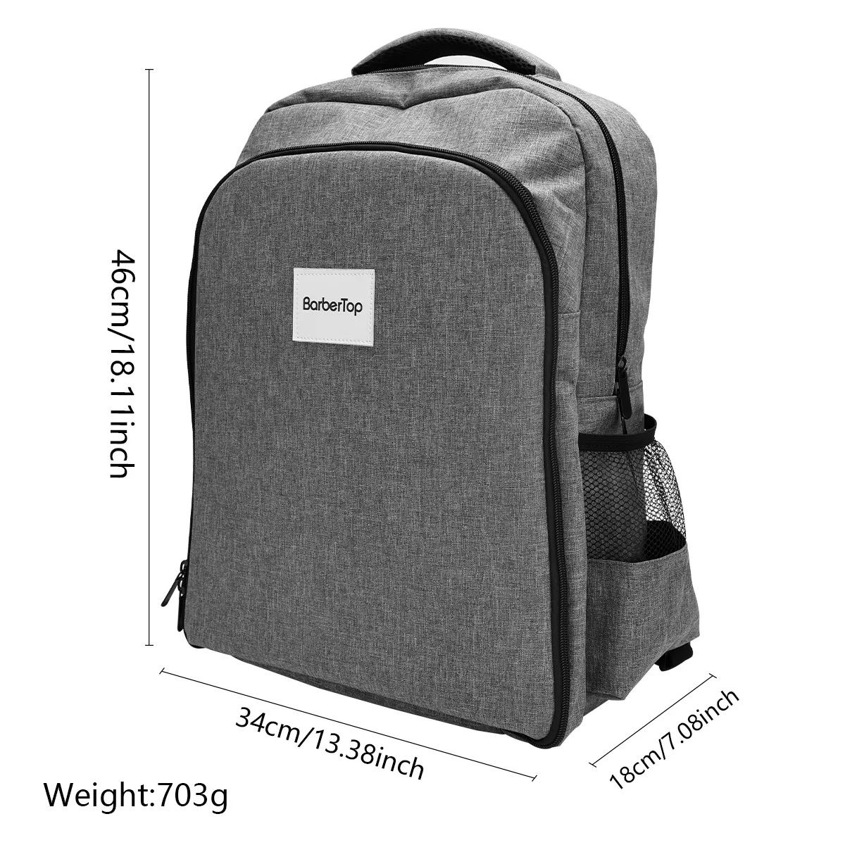 Portable Backpack Barber Hairstylist Tools Bag Large Capacity Travel Bags Multifunctional Salon Storage Shoulders Bag