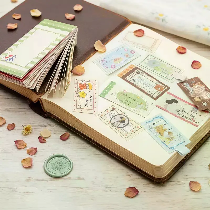 30 autocollants vintage à bordures décoratives |   Fournitures de papier décoratif pour scrapbooking et journalisation DIY