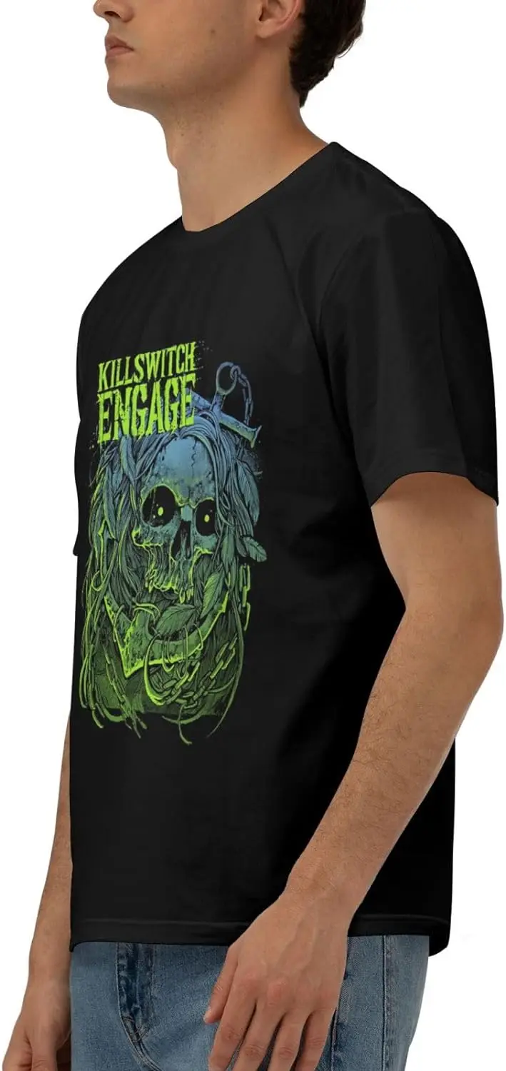 Shirt Men's Hip Hop Graphic Tees Summer Short Sleeve Printed Cotton T Shirts
