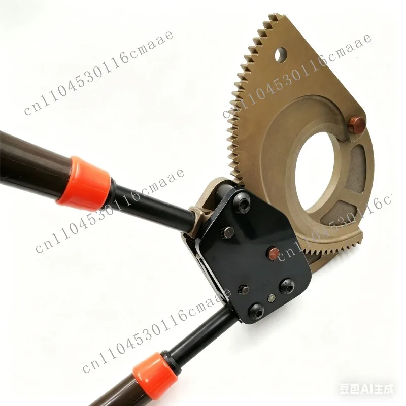 XJ100 Ratchet Type Manual Cable Cutter Cable Cutter, Copper and Aluminum Armored Cable 3 * 300mm2 Wire Breaker Wire Cutter