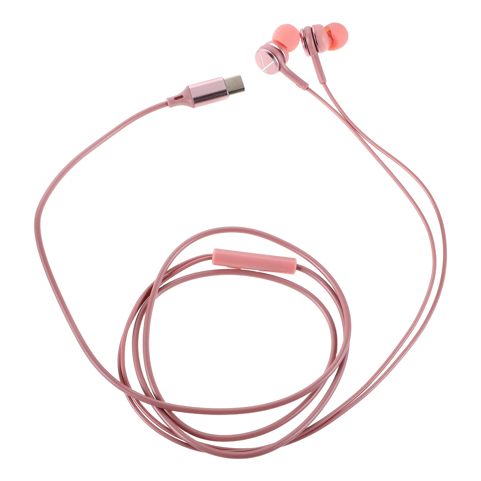 

Noise Cancelling Wire Earbuds Type Sound Portable Design Compatible Devices Microphone Headphones For Smartphones