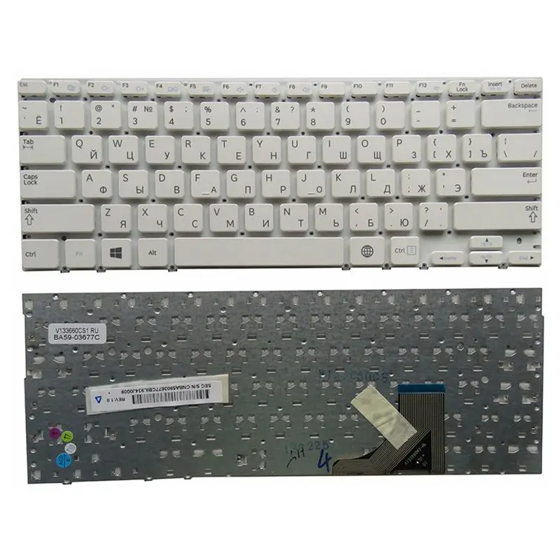 

Клавиатура для ноутбука Samsung NP 532U3X 535U3X 542U3X XE500T1C XE700T1C 500T1C