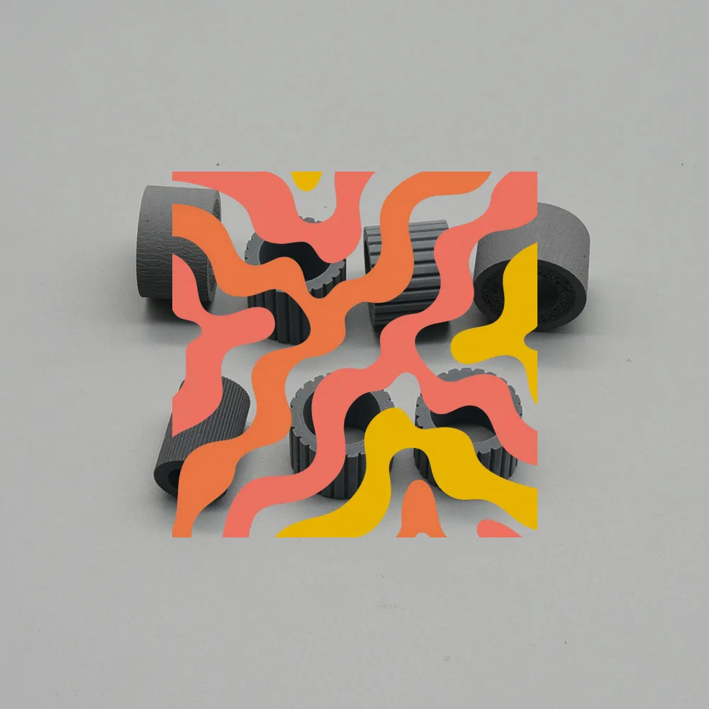 

1X L2755-60001 L2756A Roller Replacement Kit Tire Rubber for HP ScanJet Enterprise Flow 5000 s4 / 7000 s3 / 3000 s3