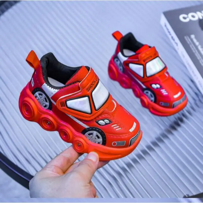 2024 New 21-30 Children Casual Shoes LED Lighted Infant Tennis Hot Sales Glowing Kids Sneakers Girls Shoes Toddlers