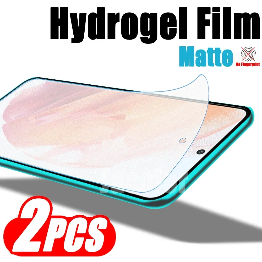 

2PCS Matte Hydrogel Film For Samsung Galaxy S21 FE Ultra Plus 5G Screen Protector Sansung Galaxi S 21 21Ultra 21FE 21Plus 5 4 G