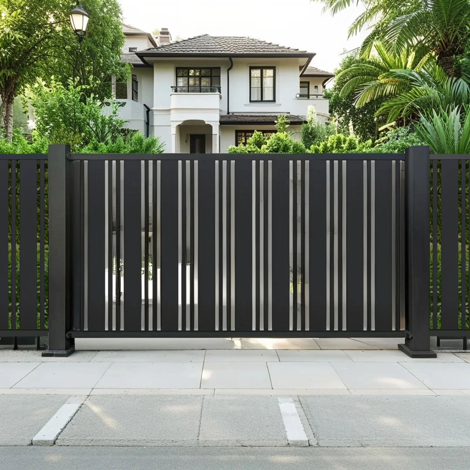 Современная тонкая алюминиевая уличная