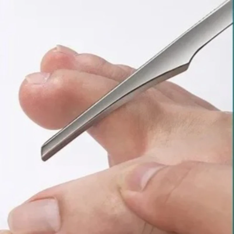 1 PC Pedicure มีดชุดเครื่องมือสแตนเลสสตีลเท้า Scrubber Dead Skin Remover เท้า Scraper มีด Foot Care TOOL ใหม่