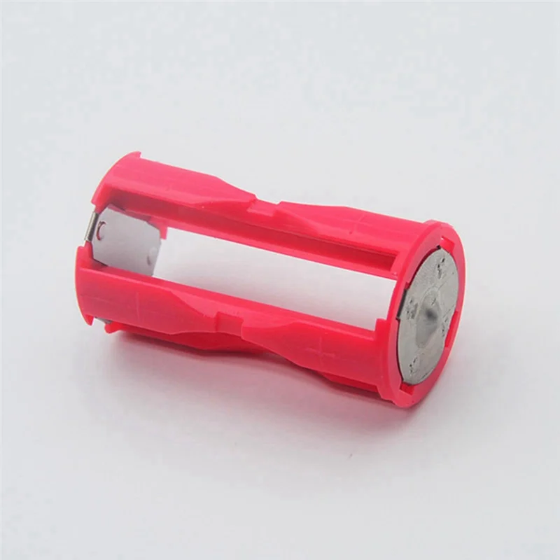 

A7THK-10Pcs Parallel Battery Adapter Battery Holders Reusable Rustproof Convenient AAA To C Size Converter