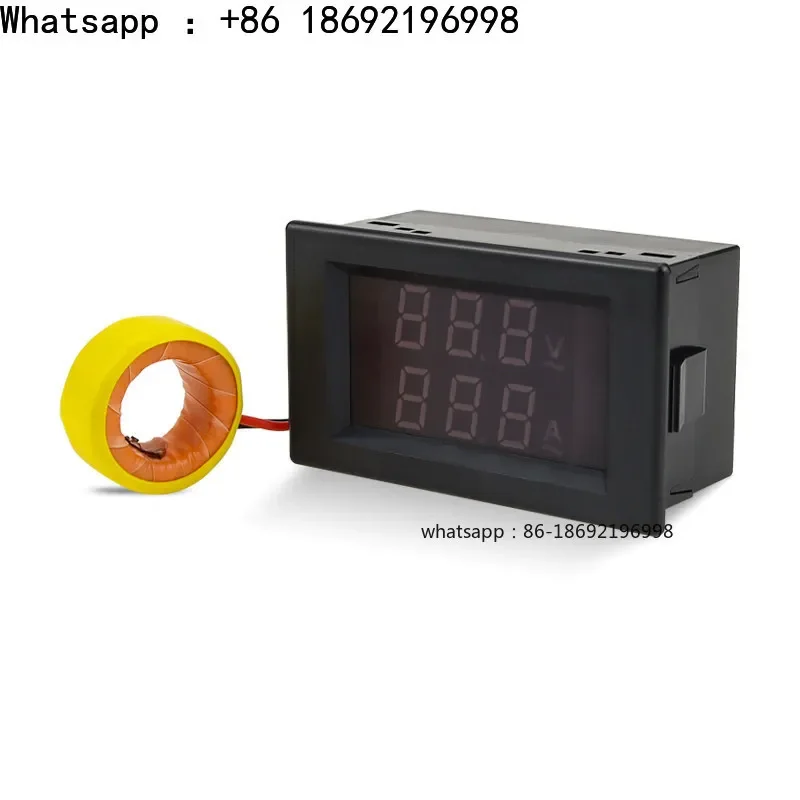 YXV-2042L Digital Display AC Voltage Ammeter, Dual Display, Digital Tube Head 220V 380V 20A100A