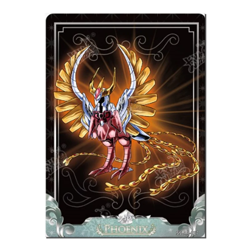 Anime Saint Seiya The Holy Vestment Awakens AR card Scorpio Gemini Cancer Rare game collection Man Birthday Christmas gifts