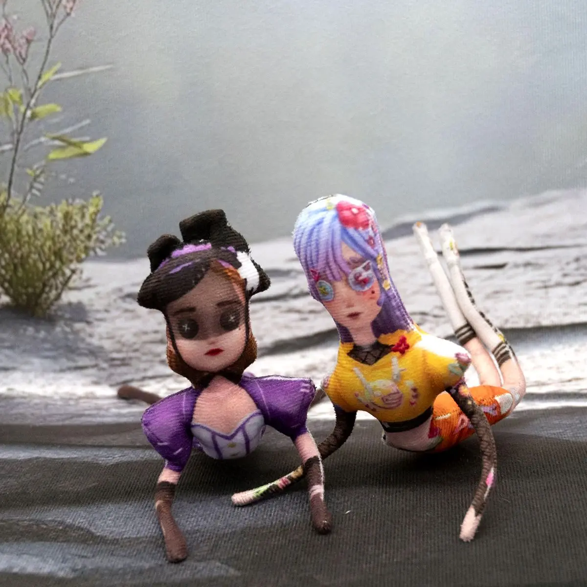 العطور فيرا ناير لعبة الهوية الخامس أفخم 11 بوصة دمى تأثيري الجسم سلك الهيكل العظمي عمل محشوة الدمى اكسسوارات حلية