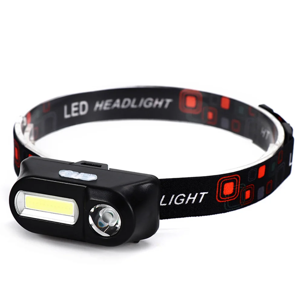 Led Headlamp 6 modes XPE+COB Headlight Head Torch Flashlight Head Lamp By 18650 battery For Fishing Hunting Camping Wholesale